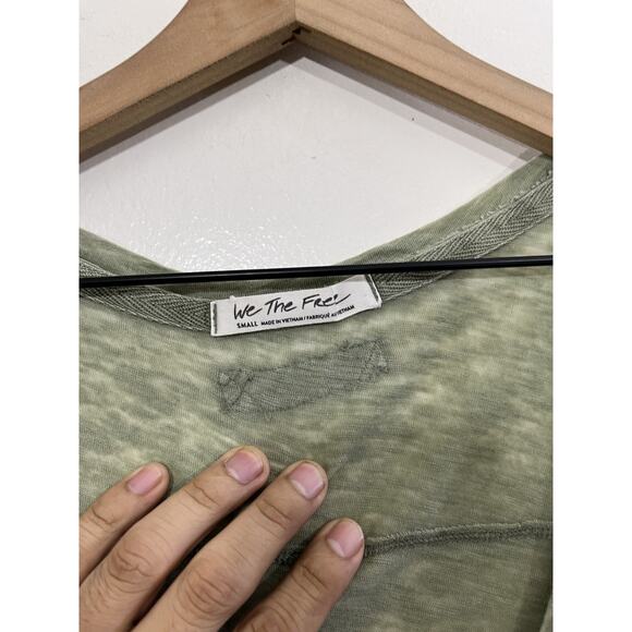 Boho Grunge Minimalist Cabincore Lounge Relaxed Top S Coastal Capsule Y2K 90s - Picture 5 of 15